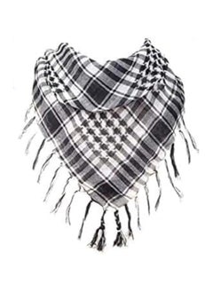 TRENDI LAND ZON Shemagh Wrap Keffiyeh Middle East Desert Scarf Men Arabic Scarves Neck  Face Headwear Arabian  - Image 1