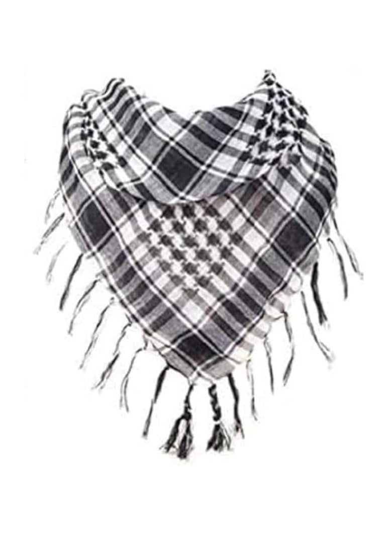 TRENDI LAND ZON Shemagh Wrap Keffiyeh Middle East Desert Scarf Men Arabic Scarves Neck  Face Headwear Arabian  - Image 1