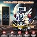 VOPOGLNE 5 in 1 STEM Robot Building Kit APP  Remote Control Screen Building Toys Eye Coding Robots Rechargeable 620Pcs DIY Super Warriors for Kids Learning Boys Girls Birthday Gifts - Image 4