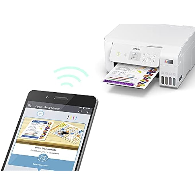 ECOTANK L3266 HOME INK TANK PRINTER A4, COLOUR, 3-IN-1 PRINTER WITH WIFI AND SMARTPANEL APP CONNECTIVITY - Image 3