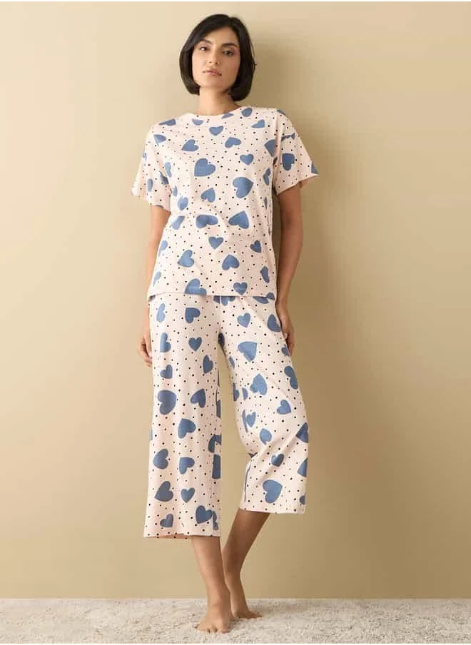 FAV Set of 2 - Assorted Pyjamas with Elasticated Waistband