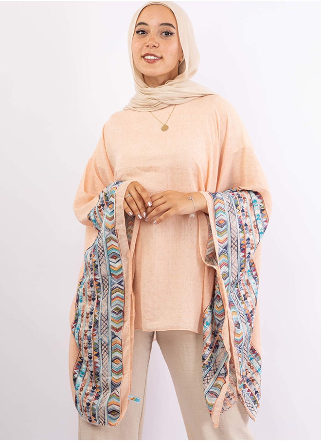 Tie Shop Embroidered - kimono Simon & Baby Blue For Women 