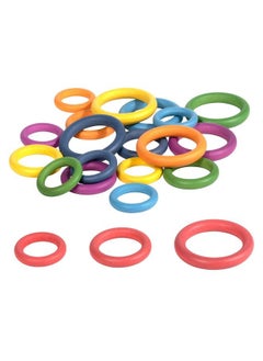 73977 Rainbow Wooden Rings Set Of 21 3 Sizes Counting And Sorting Rings Loose Parts Wooden Toy For Babies And Toddlers 10M+ Inspire Curiosity And Openended Play - pzsku/Z7C6344F26188545C9601Z/45/_/1688970625/220aa0e1-4e7d-403a-ac59-8468c54f0c1f