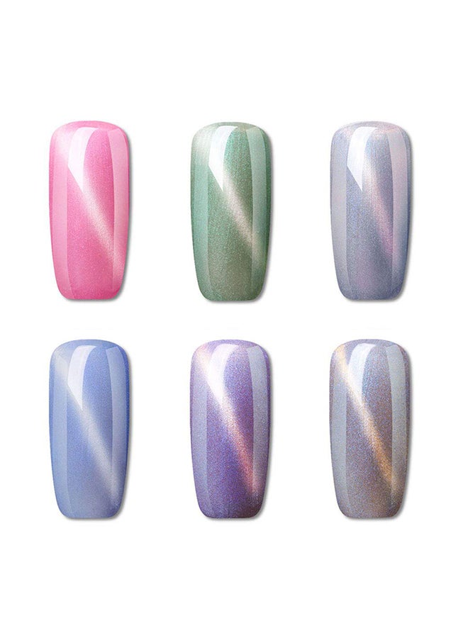 brunson Gel Nail Polish  Pearl Nail Polish Mermaid Gel Manicure Salon Decor Nail Art Elegant Shell Shiny Under Light UV LED Soak Off Set BMG04 - Image 3
