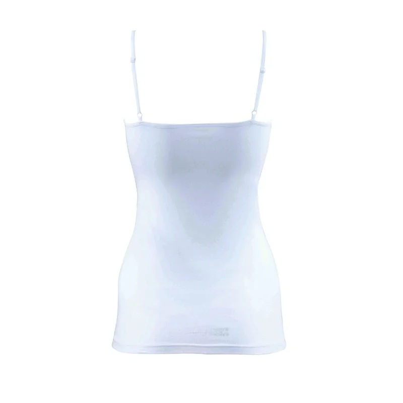 Blackspade Essential Women's Slim Strap Tank Top 1952 White