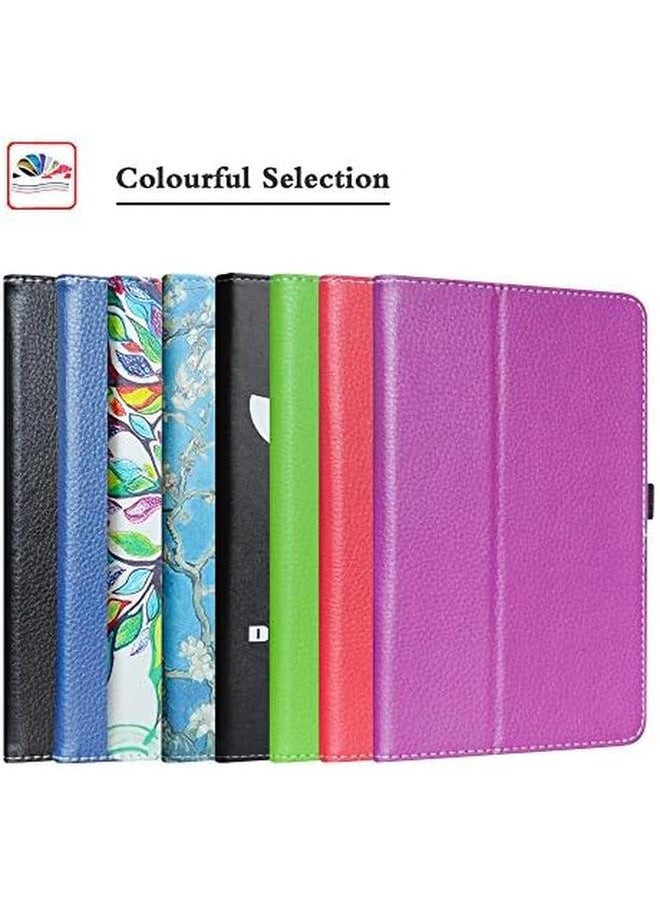 erorex - Samsung Galaxy Tab S 10.5 Case Pu Leather Slim Folding Stand Cover For Samsung Galaxy Tab S 10.5 Inch Sm T800 Sm T805 Android Tablet Black - Image 1