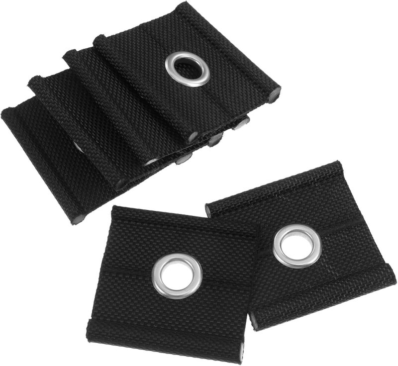 PRETYZOOM 6pcs Strong RV Awning Eyelets for 5/6 mm-7/8 mm Piping Universal Awning Rail Kit Quick-Release Design for Easy Installation Essential Accessory for RV Canopy and Camping - Image 1