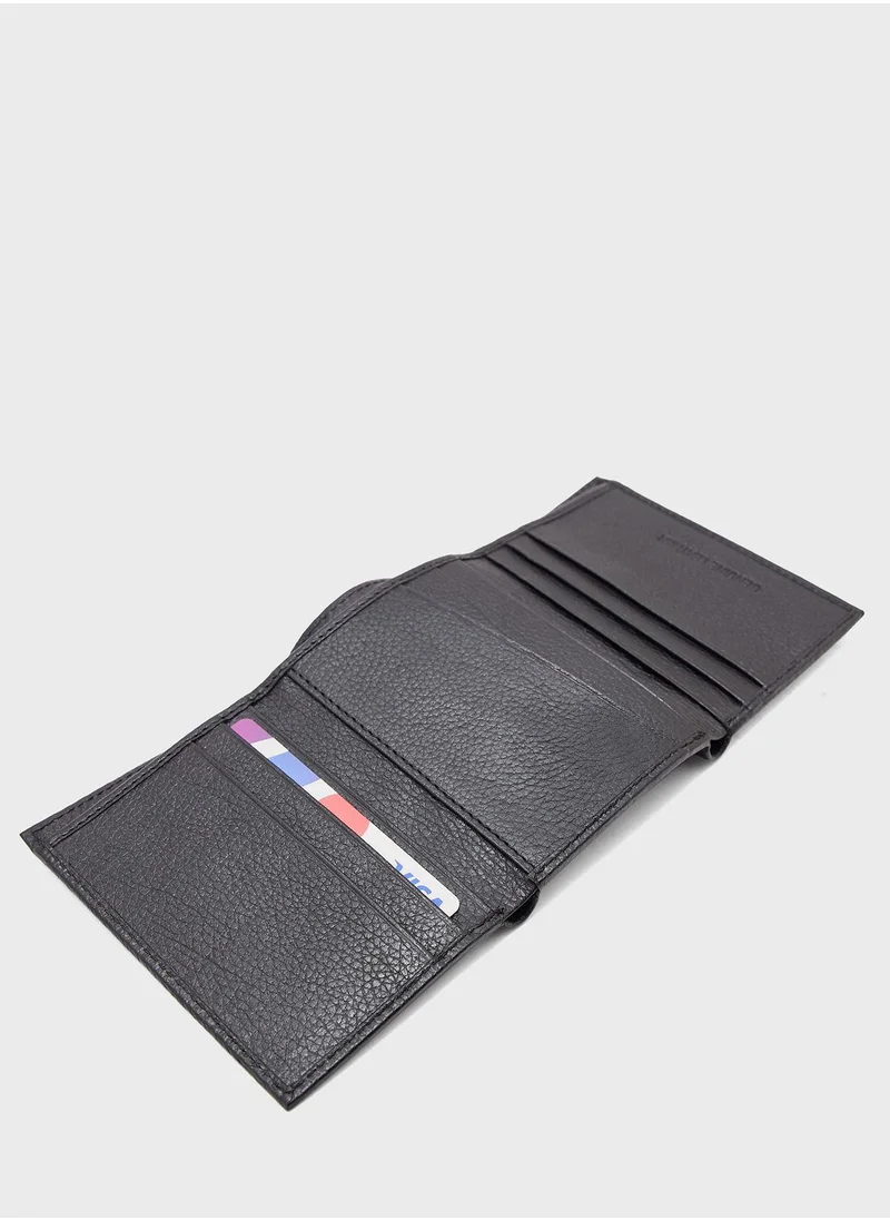 Robert Wood Genuine Leather Tri Fold Wallet