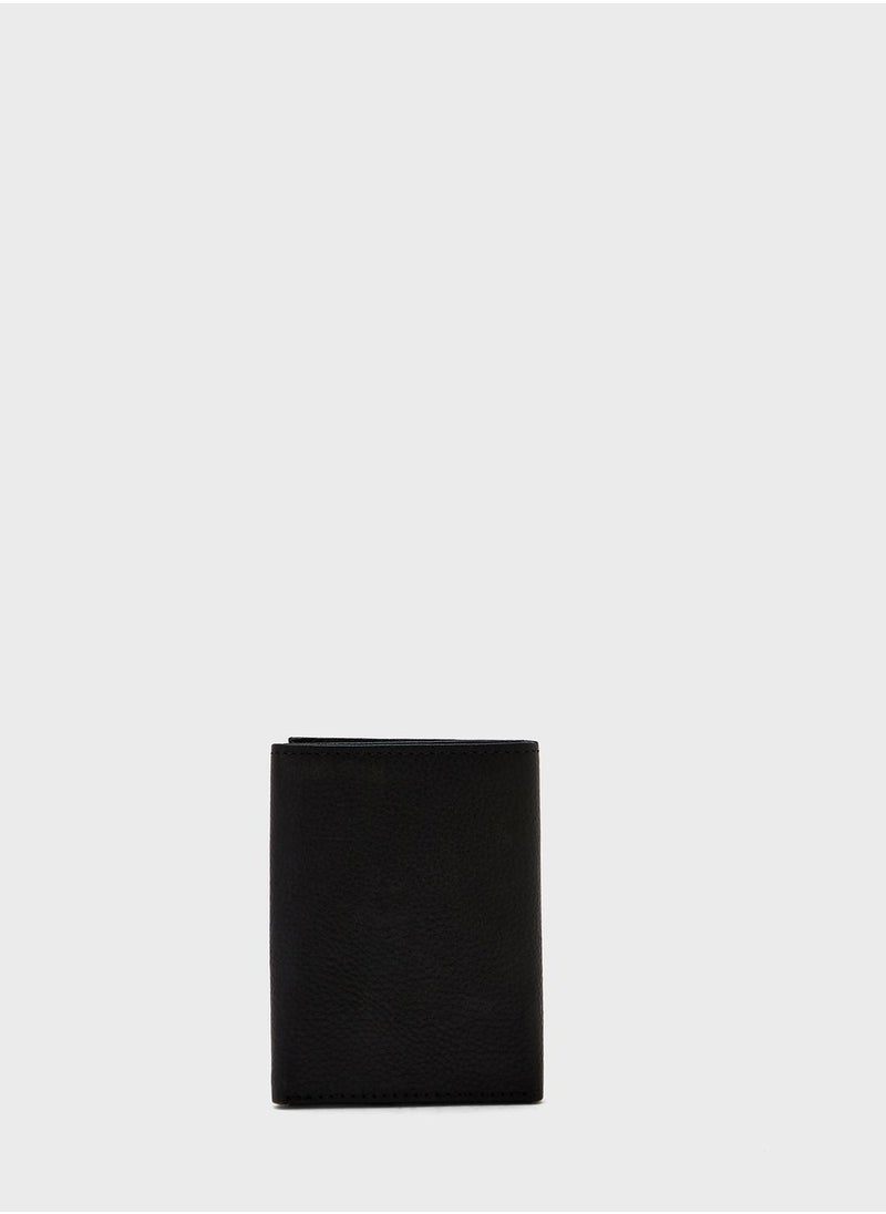 Robert Wood - Genuine Leather Tri Fold Wallet - Image 1