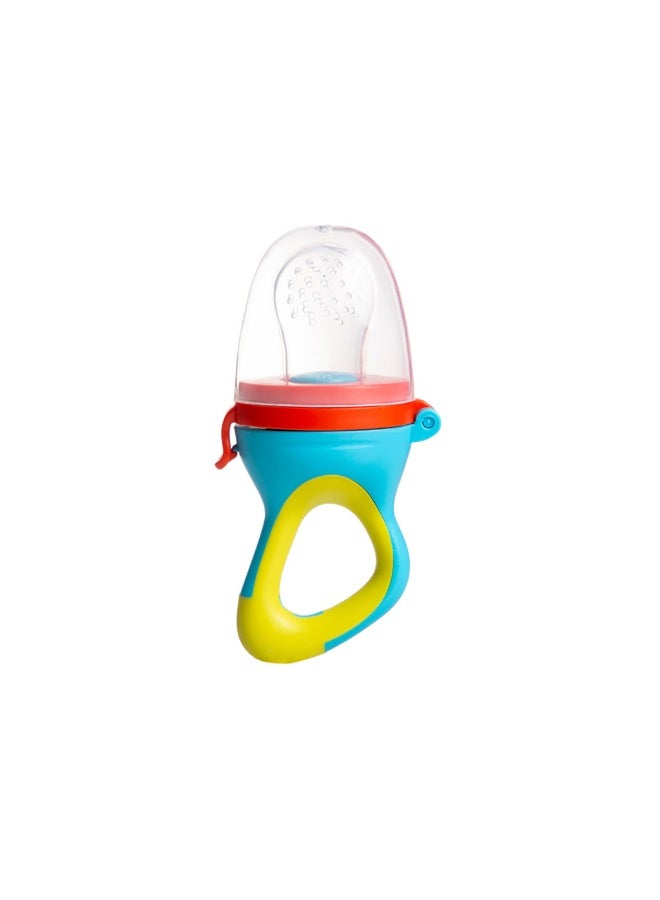 BabyJem Soft Silicone Fruit & Vegetable Feeder Pacifier For 6+ Months Baby - Multicolor