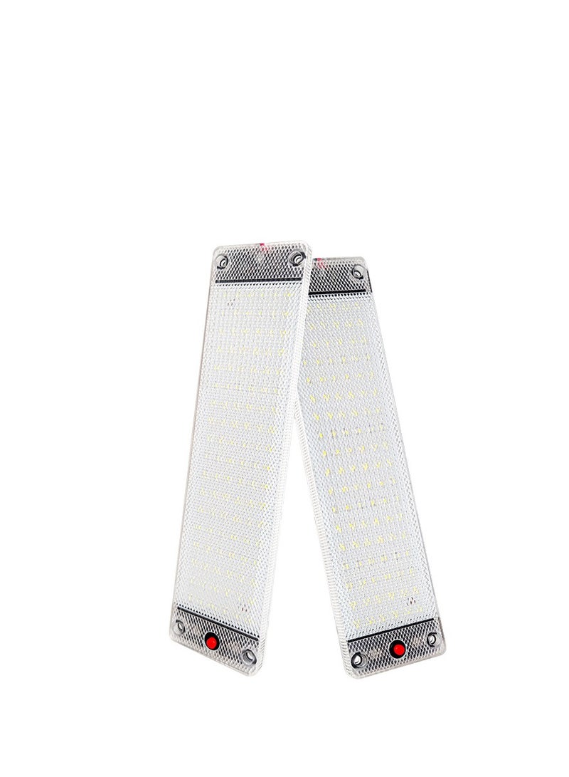 108 pearl high brightness truck LED cabin light ultra-thin RV reading light 12-85V car trunk light with switch - Image 1