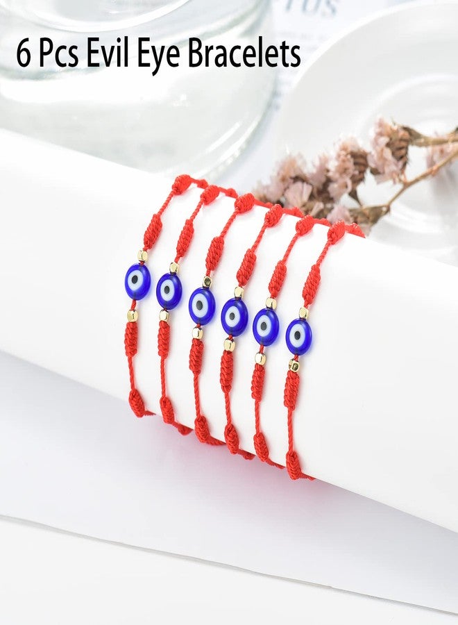 Tarsus 7 Knots Kabbalah Red String Bracelet Protection Evil Eye Bracelets for Women Men Rakhi for Brother Good Luck Gifts - Image 2
