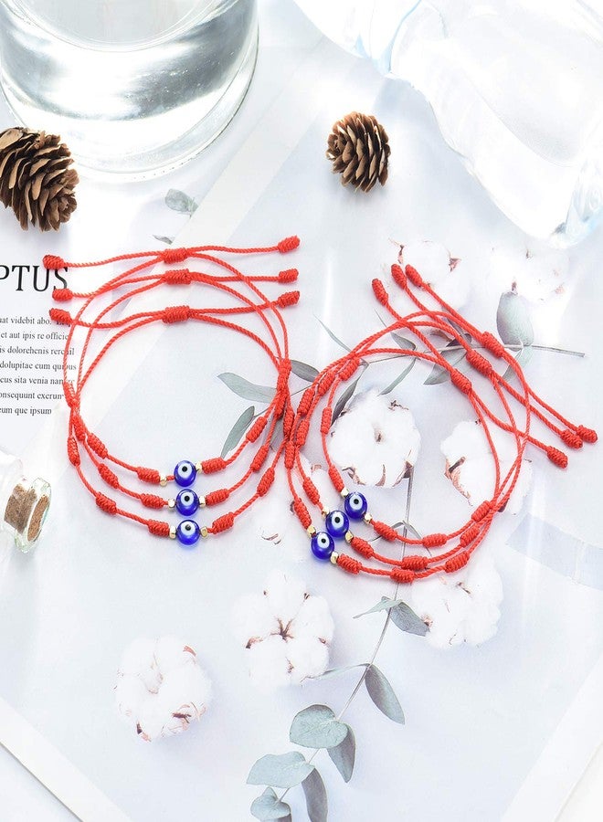 Tarsus 7 Knots Kabbalah Red String Bracelet Protection Evil Eye Bracelets for Women Men Rakhi for Brother Good Luck Gifts - Image 3