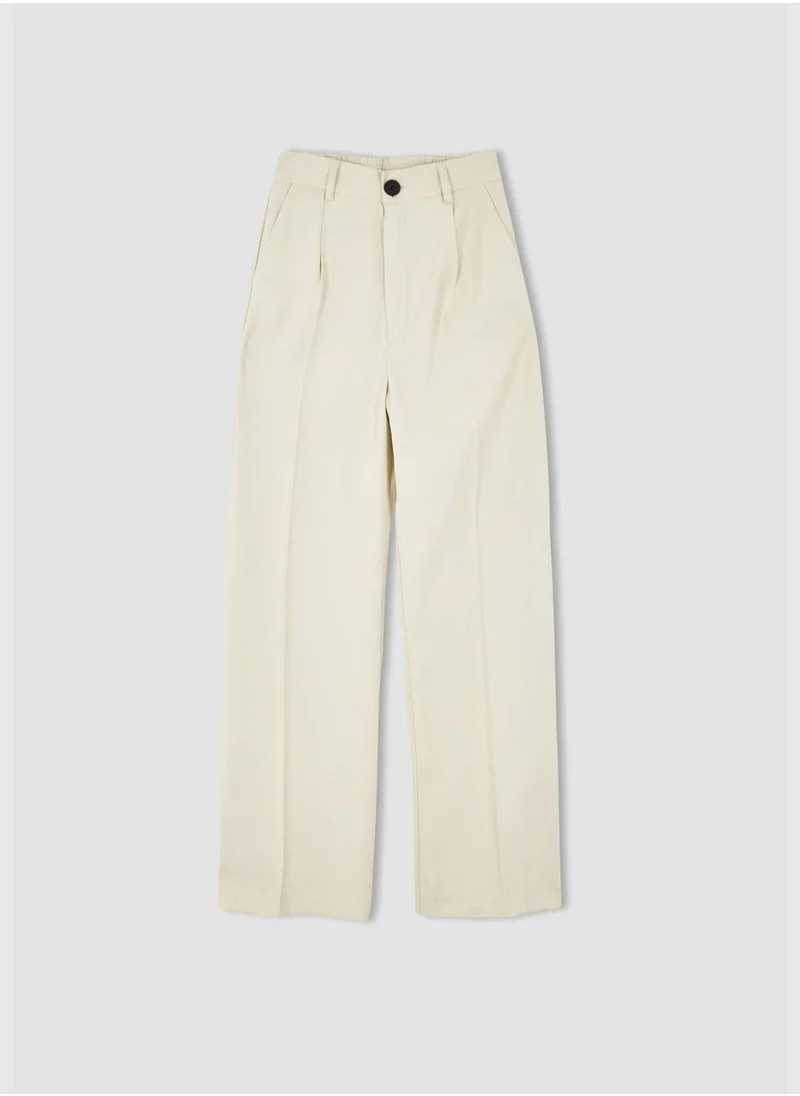 DeFacto High Waisted Culotte Chinos