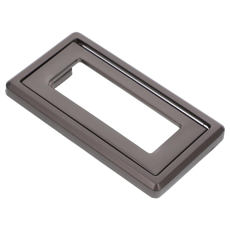 Zinc Alloy Flush Mount Cabinet Handle 64mm Square Recessed Drawer Pull For Modern Wardrobe Kitchen - Image 2