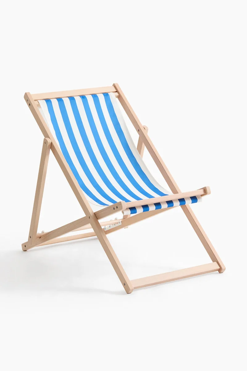 اتش اند ام كرسي استرخاء خشبي