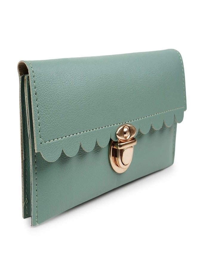 ROLEXO Synthetic Leather Stylish Fancy Fashionable Daytrip Handheld Hand Wallet Clutch For Women - Image 2