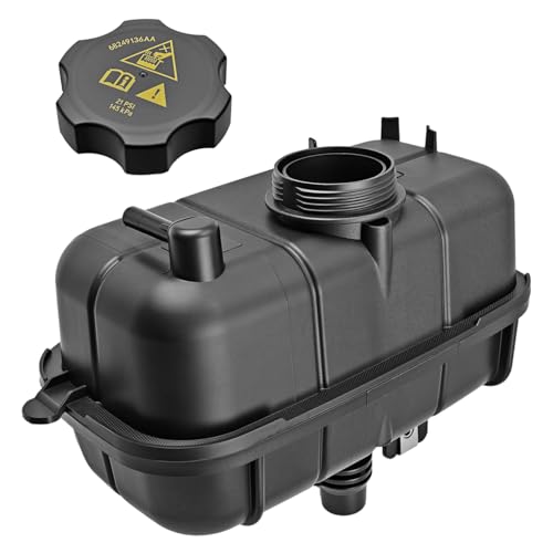 QAGGUM Coolant Recovery Tank Replace 68364312AC Compatible with Jeep Wrangler 20L L4 20192023 Coolant Recovery Bottle with Cap - Image 1