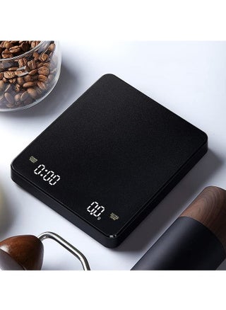 Digital Coffee Scales with Timer - Coffee Espresso Brewing Drip Pour-Over Scale, Baking Kitchen Scale 3000g / 6.6lbs Edition (Heat-Resistant Black) - pzsku/Z7C63F262E22B6136FE6CZ/45/_/1688028859/2563a705-9743-455b-9385-f450ee9ac3e9