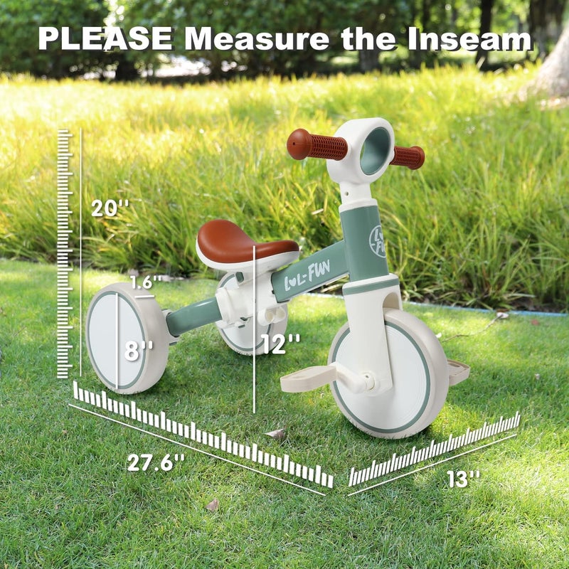 LOL-FUN 4 in 1 Toddler Balance Bike - Image 5