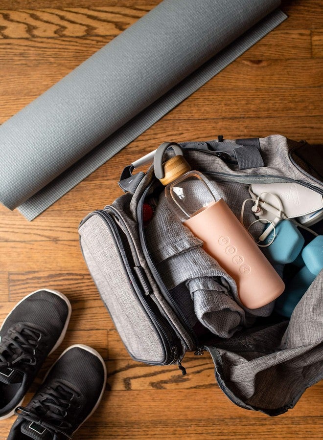 Soma Full Circle 25 oz. Glass Water Bottle - Blush - Image 4