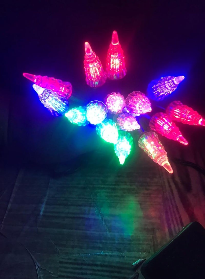 حبل نور لديكور وزينة رمضان -اشكال متعدده لزينه رمضان، متعدد الالوان، (زينه رمضان شكل 8) - Image 3