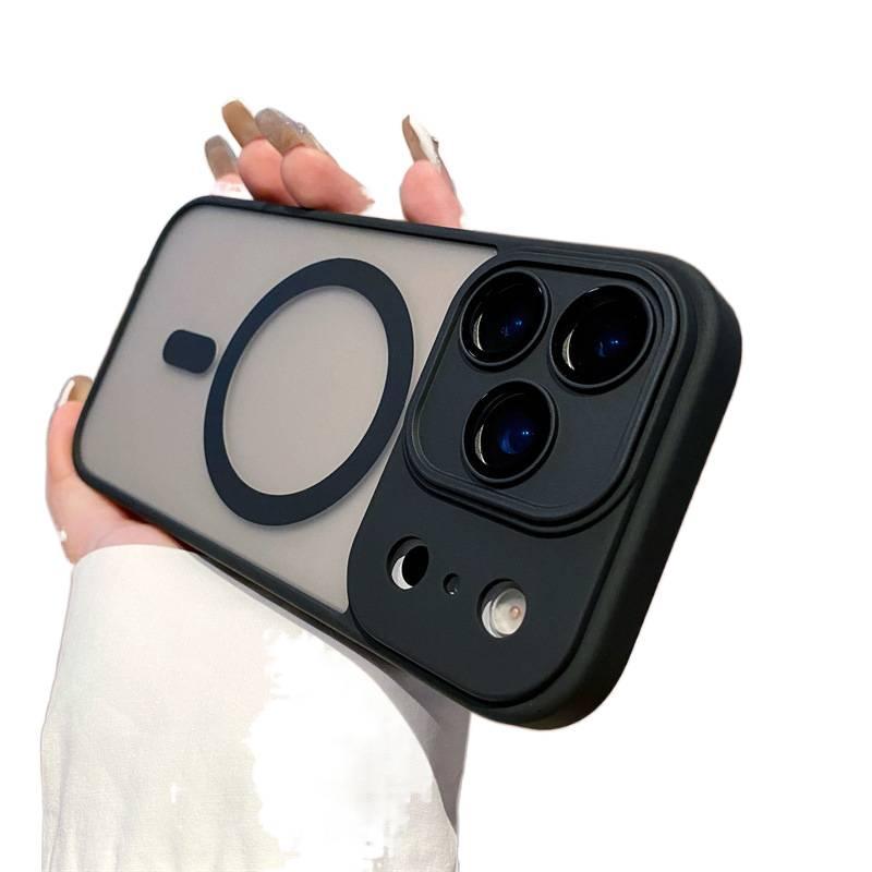 PC MagSafe Case for iPhone 15 / 15 Plus / 15 Pro / 15 Pro Max with Shockproof and Drop Protection plus Shockproof plus Strong Magnetic plus Matte Finish in Blue - Image 2