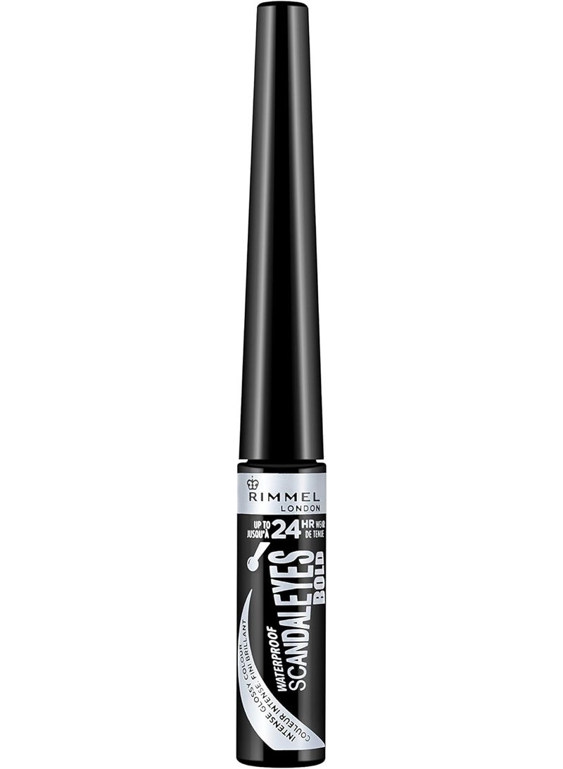 RIMMEL LONDON waterproof Scandaleyes Bold 2.5ml - Image 1