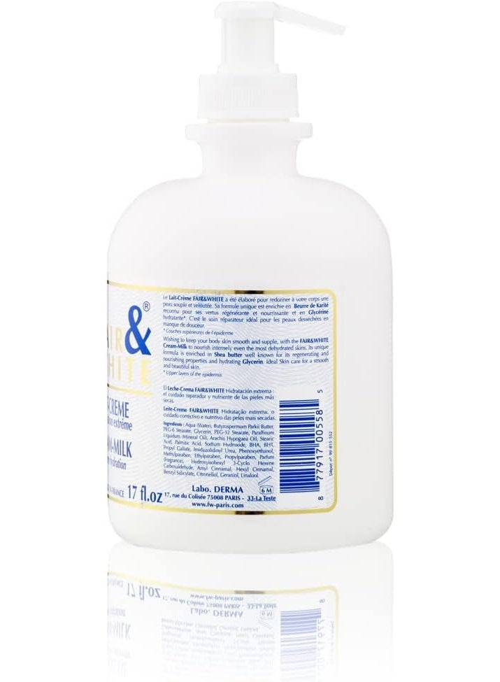 FAIR Cream Milk Extreme Hydration Original 500ml - Image 2