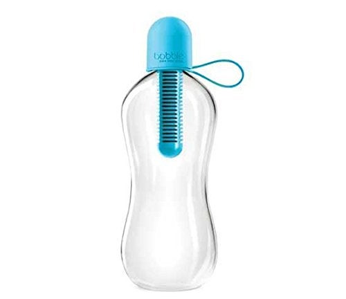 Bobble Water Bottle with Carbon Filter for Kids & Adults (Sky Blue Carry Cap 550ml) - Image 5