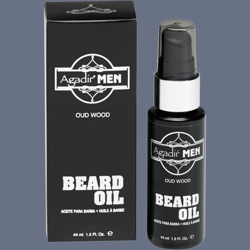 AGADIR Oud Wood Beard Oil, 1.5 Fl Oz - Image 3