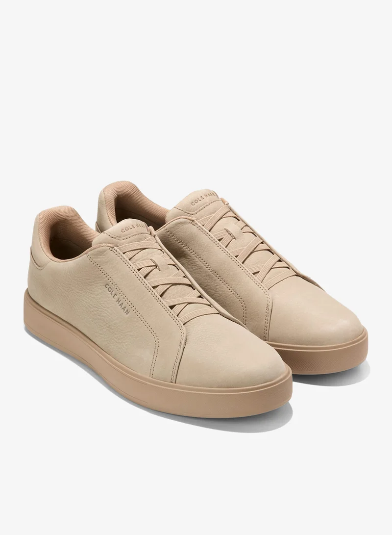 COLE HAAN BEIGE Men's GrandPro¸ Luxe Slip-On Sneakers for Men | Best Price UAE