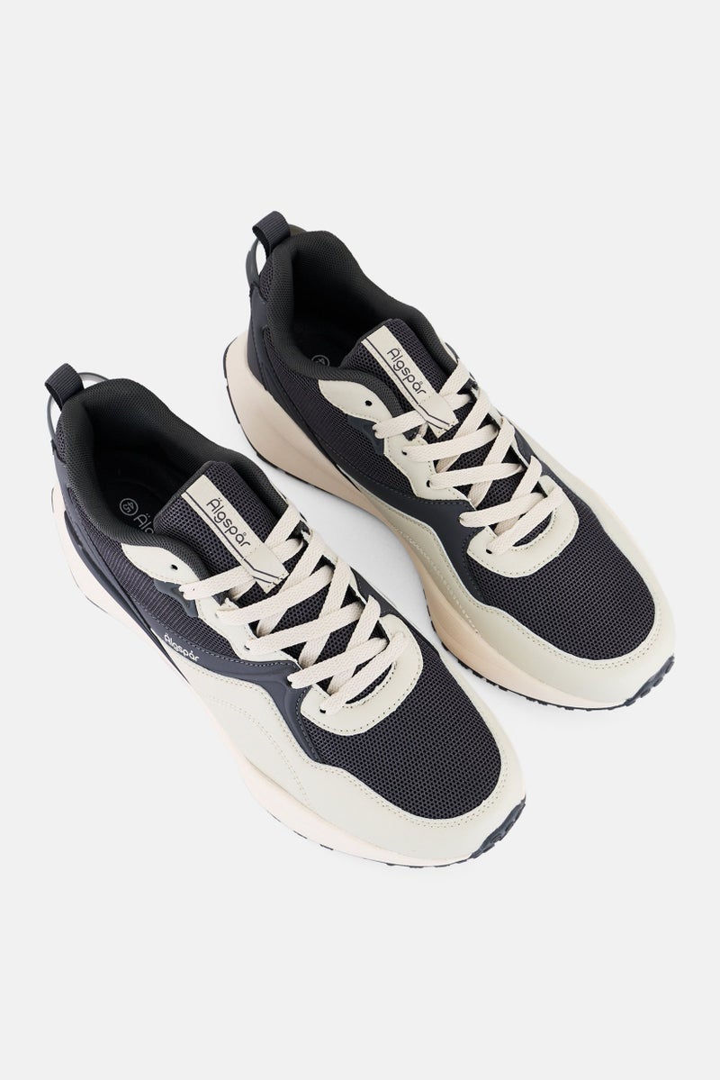 Algspar Men Lace Up Casual Shoes, Multicolor - Image 2