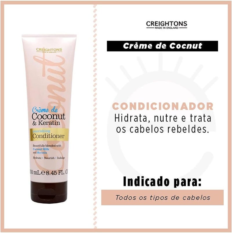 Crme de Coconut & Keratin Nourishing Conditioner 250 milliliters