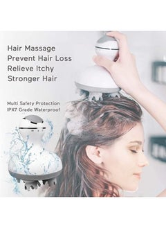 Generic Electric Scalp Massager Portable Head Massager Handheld with Tissue Kneading and Release Full Body Massage for Muscles Back Shoulder Calf Pain  - Image 5
