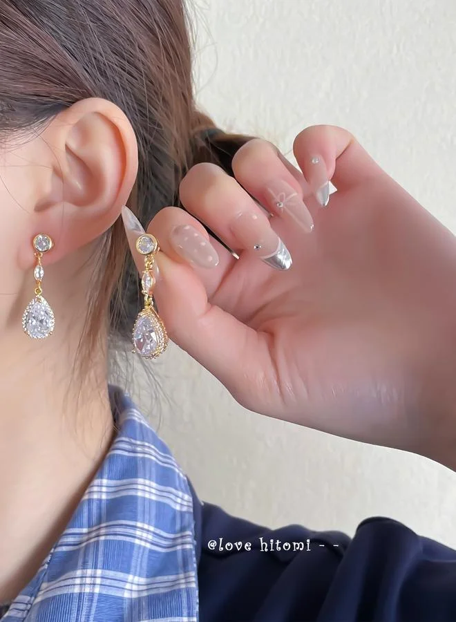 Embellished Dangle Earrings