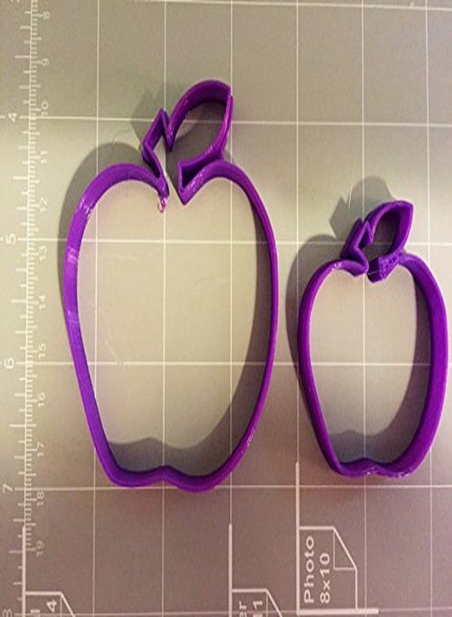 Arbi Design قطاعة بسكويت على شكل تفاحة (5 بوصات) - Image 3