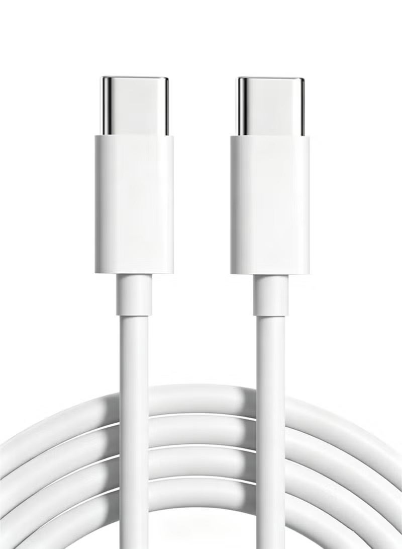 JOYFOCUS USB type C To type-C Super Fast Charging Cable 2M For iPhone 16/15, iPad, iPad mini 7, MacBook Pro, Samsung S25 Ultra/S24/23/, Huawei P70 - Image 1