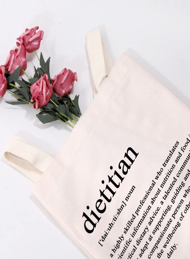 MEIKIUP Canvas Tote Bag - Nutritionist Gift - Dietitian Graduation Gift - Image 3