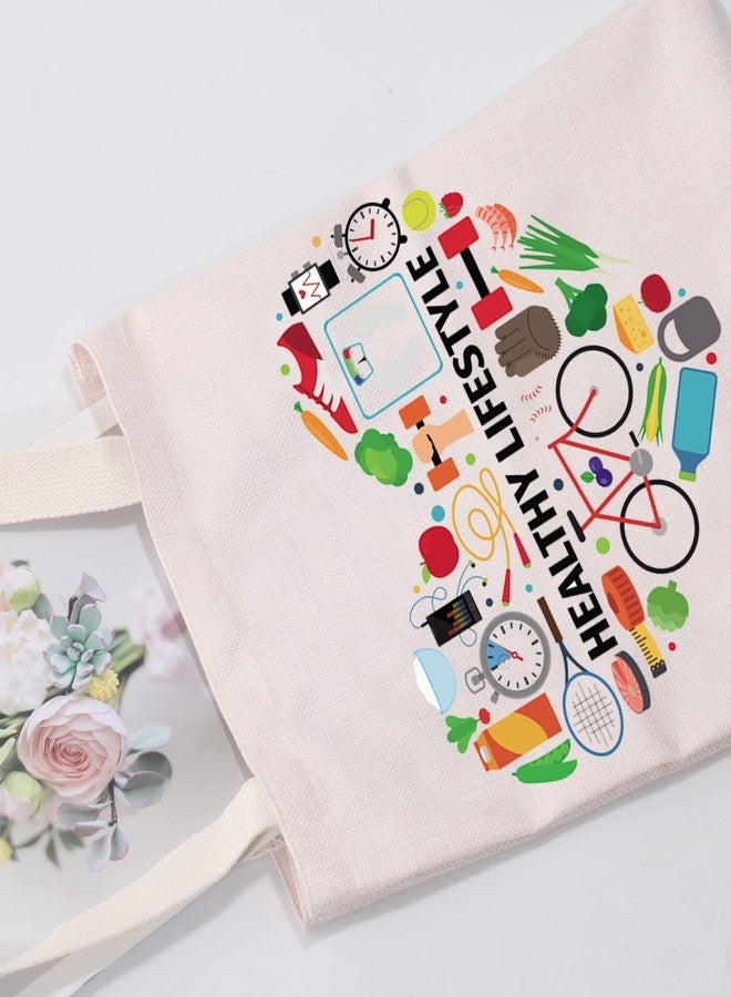 MEIKIUP Canvas Tote Bag - Nutritionist Gift - Dietitian Graduation Gift - Image 4