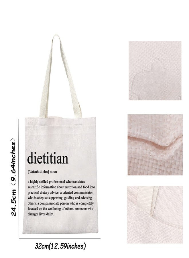 MEIKIUP Canvas Tote Bag - Nutritionist Gift - Dietitian Graduation Gift - Image 2