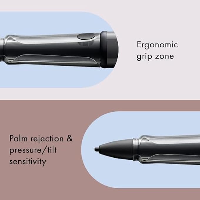 LAMY 1234290 AL-STAR EMR STYLUS DIGITAL WRITING INSTRUMENT IN MADE OF ALUMINUM, MATT ANODIZED - INPUT PEN FOR TABLETS, SMARTPHONES AND NOTEBOOKS, BLACK - Image 3