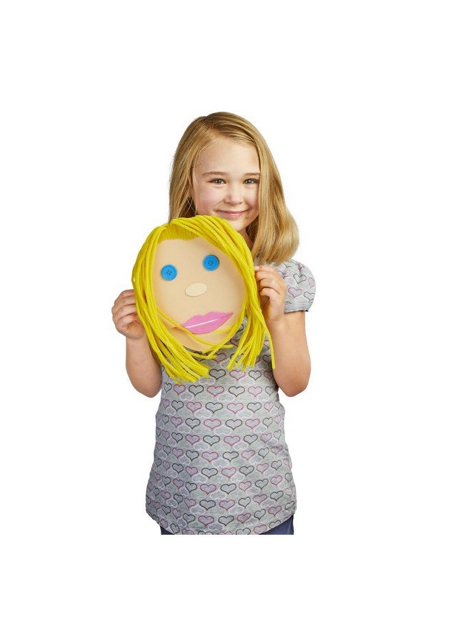 Colorations Colors Like Me Faces Set Of 24 4 Colors Glossy Card Stock Cut Out Faces - Image 3