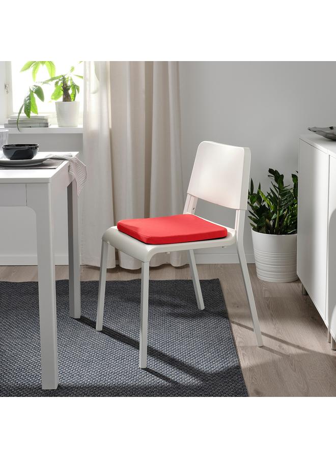 زبون وسادة كرسي، حمراء، 36x36x2.5 سم - Image 4