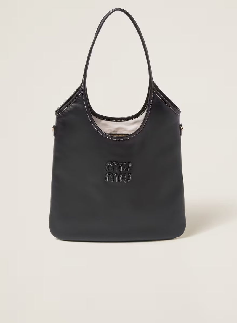 MIU IVY leather tote bag shoulder  - Image 1