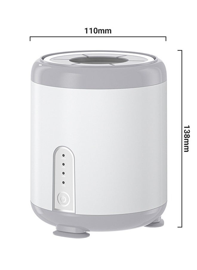 ZCM-HAPPY - Intelligent Electric Milk Shaker and Baby Milk Making Machine - Three Speed Automatic Milk Mixer, Pacifier Bottle Shaker and Warmer, Fits All Baby Bottles, BPA Free and Rechargeable - Image 1