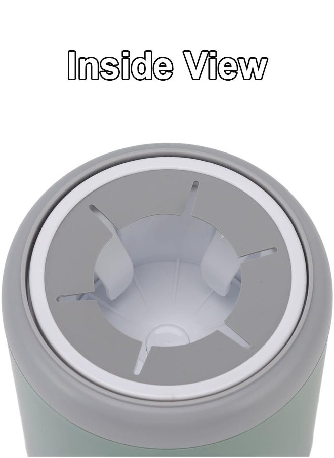 ZCM-HAPPY - Intelligent Electric Milk Shaker and Baby Milk Making Machine - Three Speed Automatic Milk Mixer, Pacifier Bottle Shaker and Warmer, Fits All Baby Bottles, BPA Free and Rechargeable - Image 1