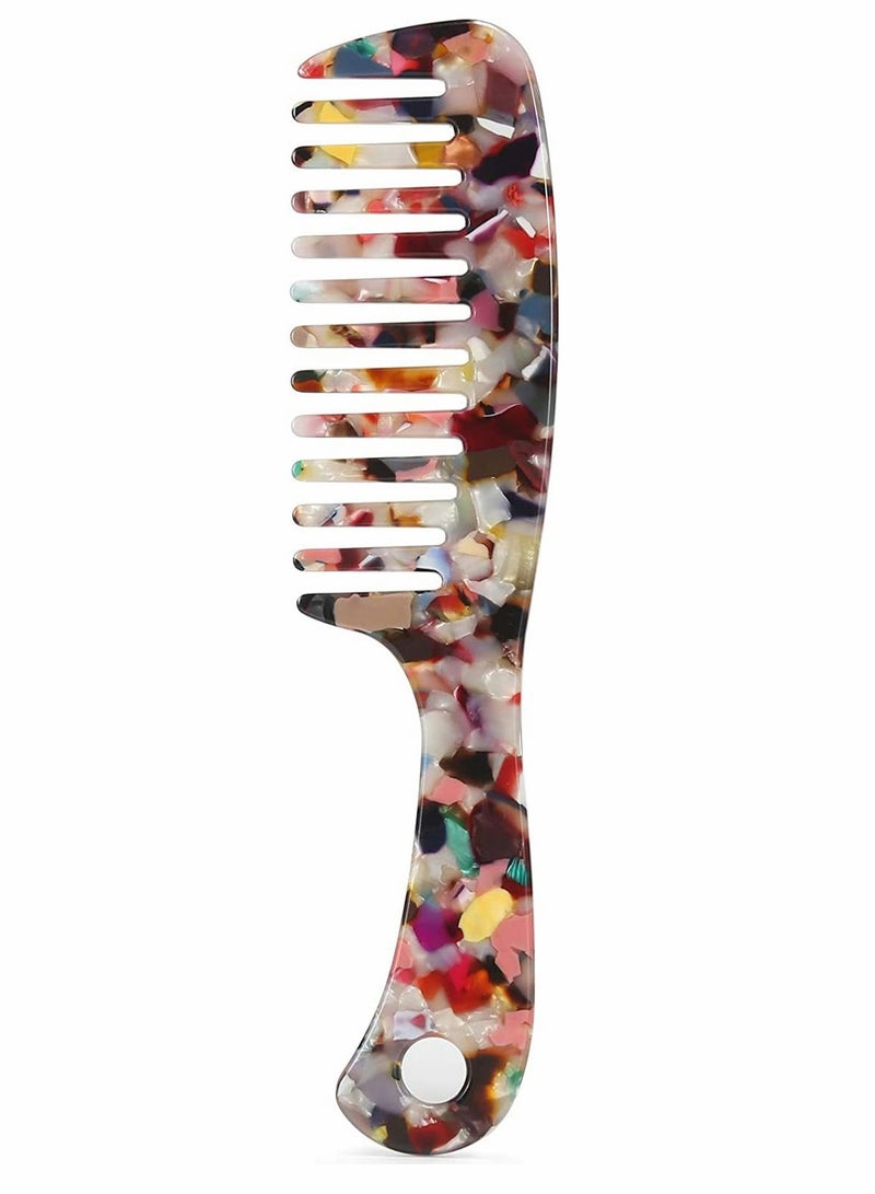 Excefore Wide Tooth Comb for Curly Hair Long Easily Detangling Combs Women Men or Kids Wet Dry - Image 1