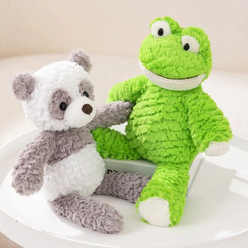 Y&D 36cm Super Soft Adorable Forest Animal Plush Toys Cute Long Legs Cow Bunny Unicorn Dog Owl Sheep Bear Elephant Dinosaur Frog Toy - Image 5