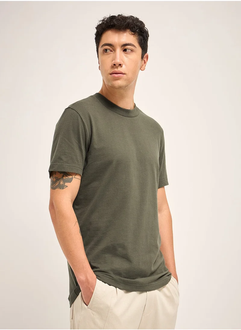 THE BEAR HOUSE Men’s Cotton T-Shirt – Soft, Breathable & Comfortable, Perfect for Casual Wear, Ideal for Everyday & Summer